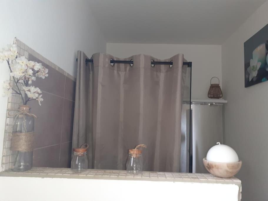 Agreable Petite Maison Vagnas Esterno foto